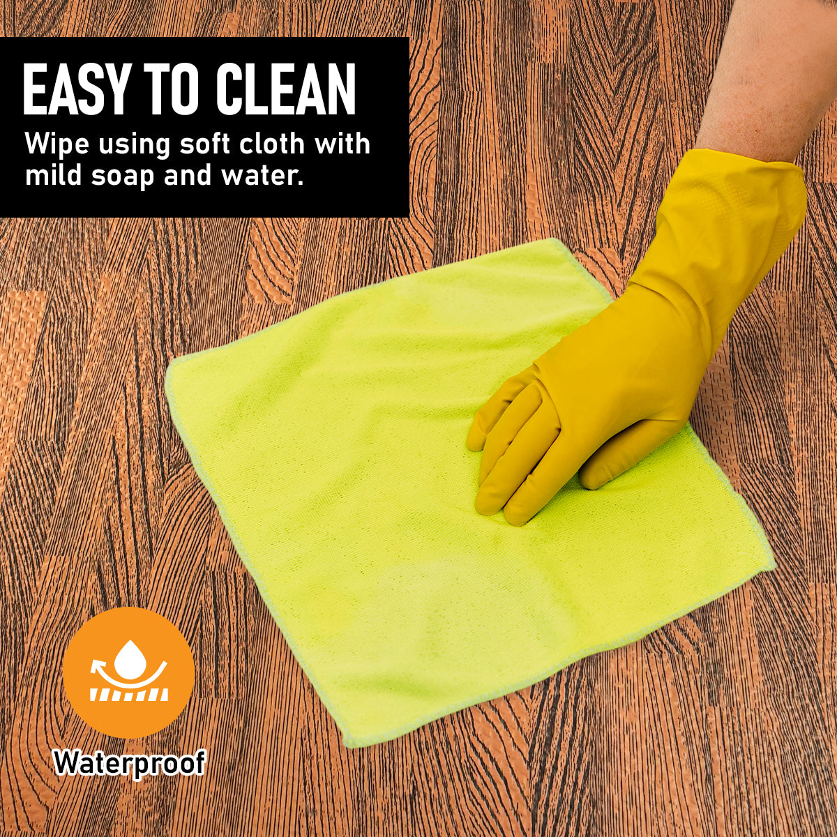 HomeCube USA 38 inch Thick Interlocking Wood 