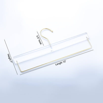 Acrylic Pant Hanger with Bar